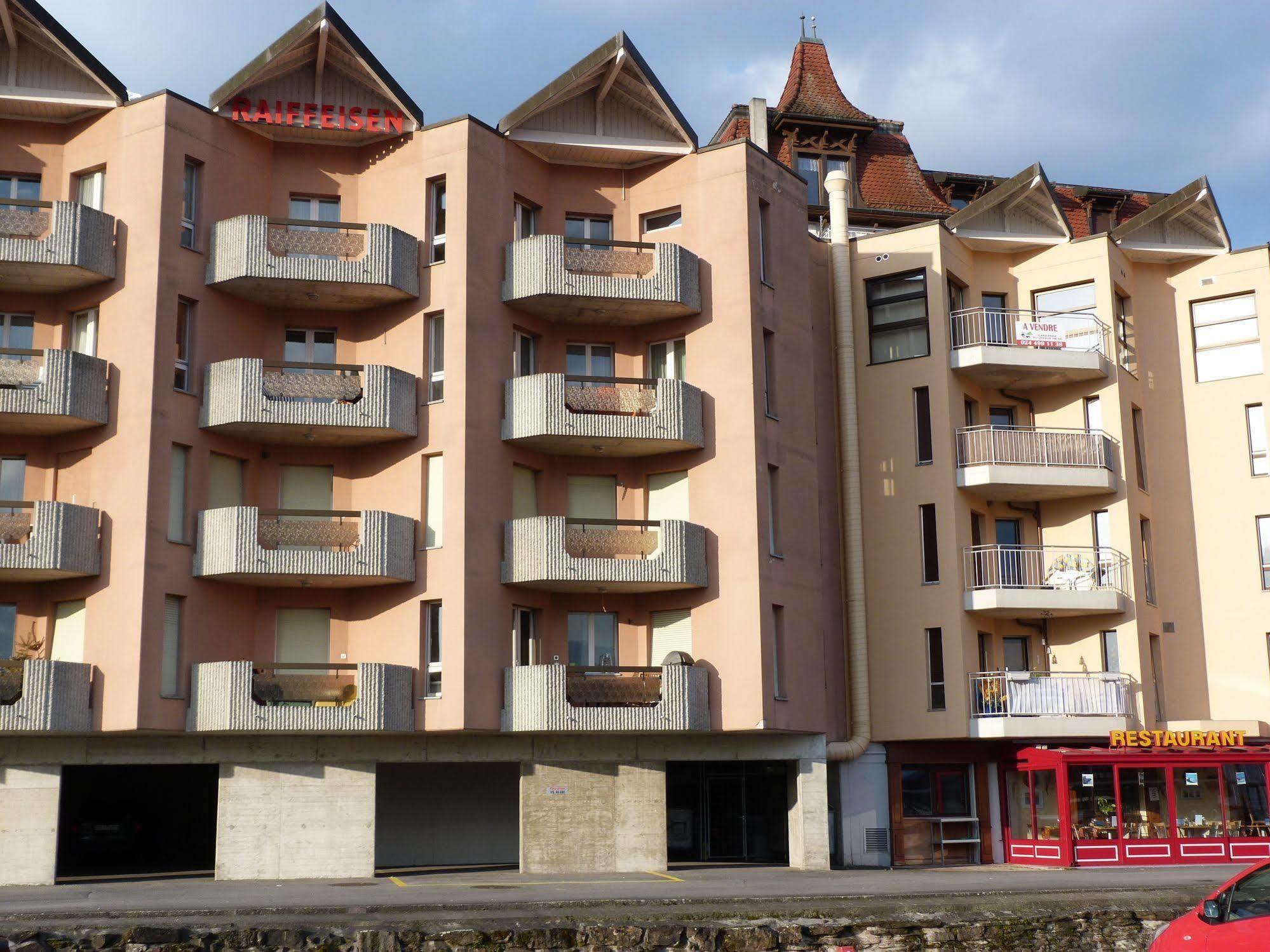 Le Lacustre 4Th Floor Port-Valais 외부 사진