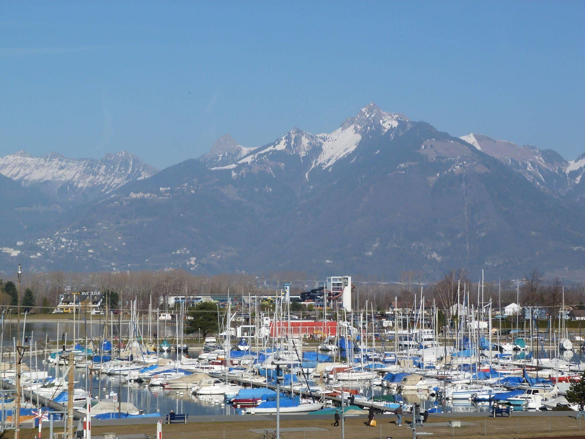 Le Lacustre 4Th Floor Port-Valais 외부 사진