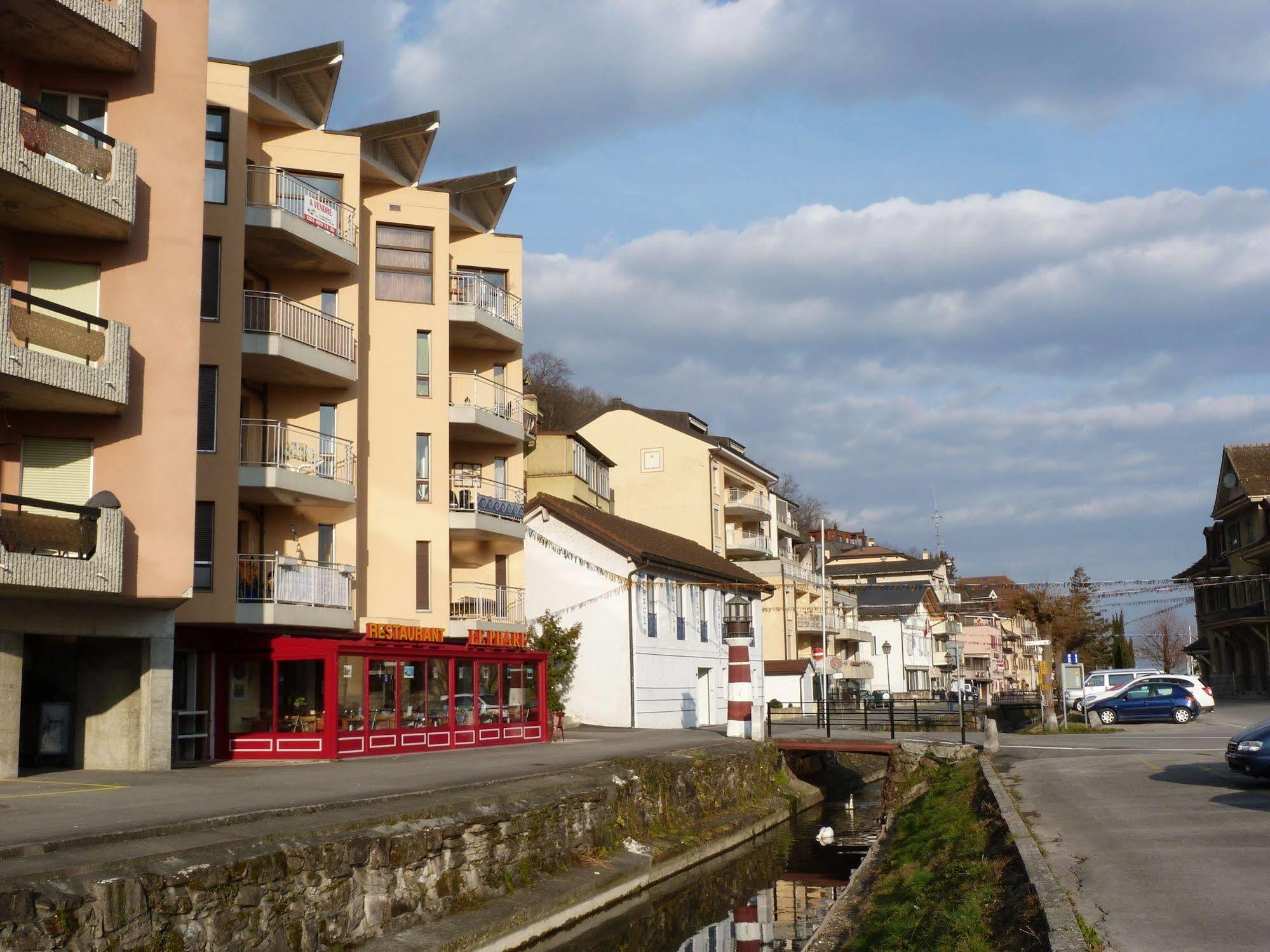 Le Lacustre 4Th Floor Port-Valais 외부 사진